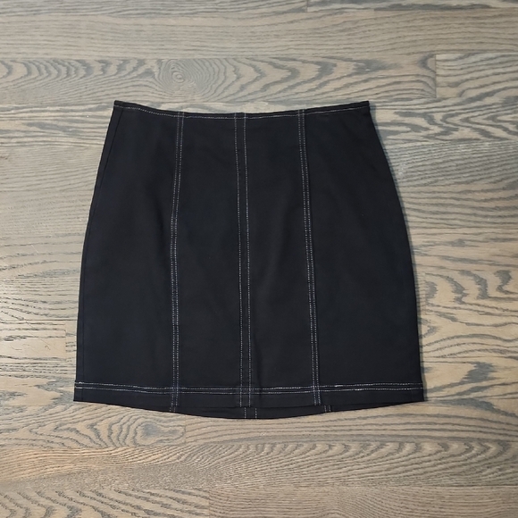 PacSun Black Mini Pencil Skirt for Work - Picture 1 of 3